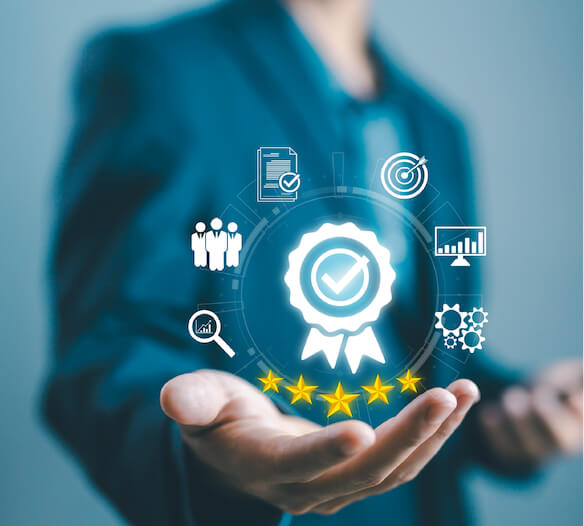 Obtén certificaciones en negocios, análisis de mercado, posicionamiento digital y más. Además, obtén certificaciones de Google que fortalecerán tu competitividad profesional.